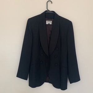 Kasper for ASL Black Blazer